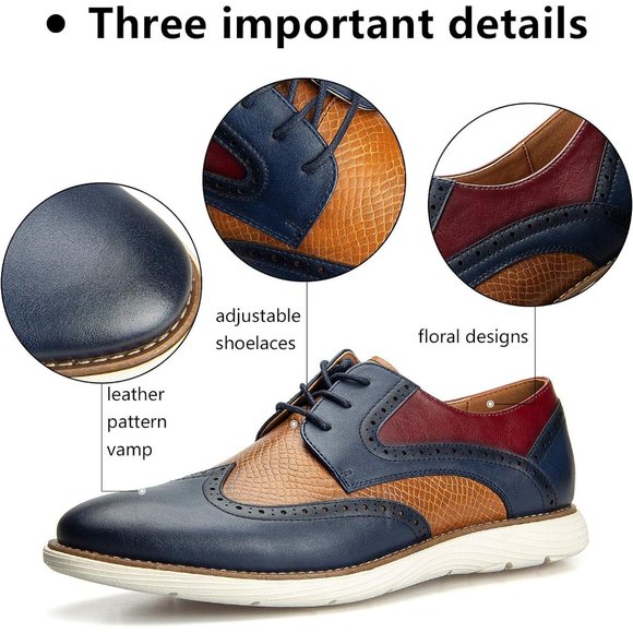 Men\'s Oxford Shoes Dress Shoes Men\'s Lightweight lace-up Fashion Shoes main image 4